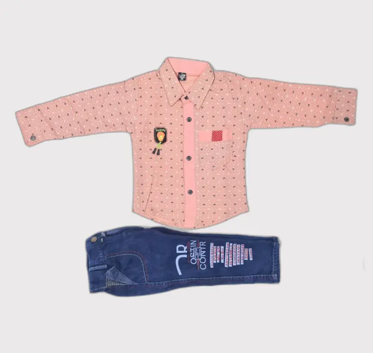 Kids boys shirts and pant set  uploaded by Abjal dresses on 9/5/2023