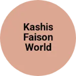 Business logo of Kashis faison world