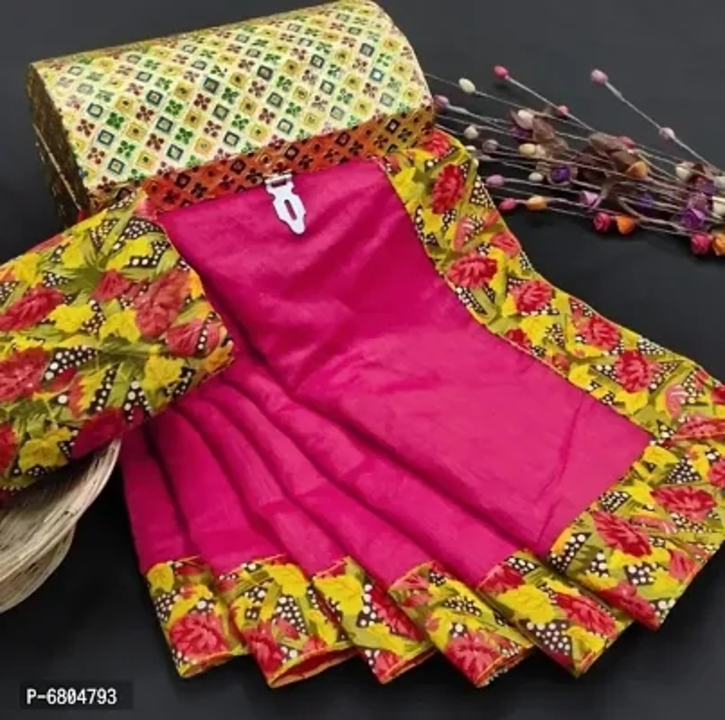 New Chanderi Cotton saree uploaded by Shree Krishna collection on 9/5/2023