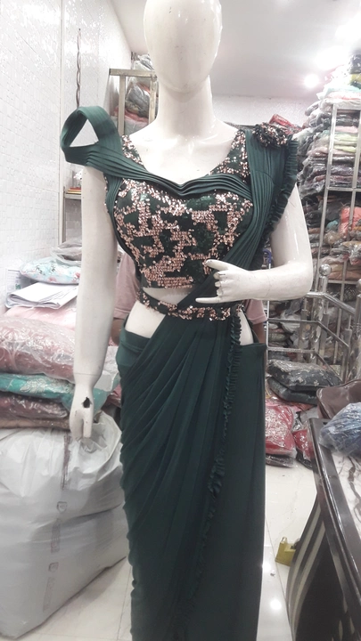 Drap saree uploaded by business on 9/5/2023