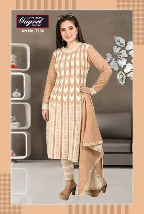 Ladies woollen kurti uploaded by Ziva fashion on 9/5/2023