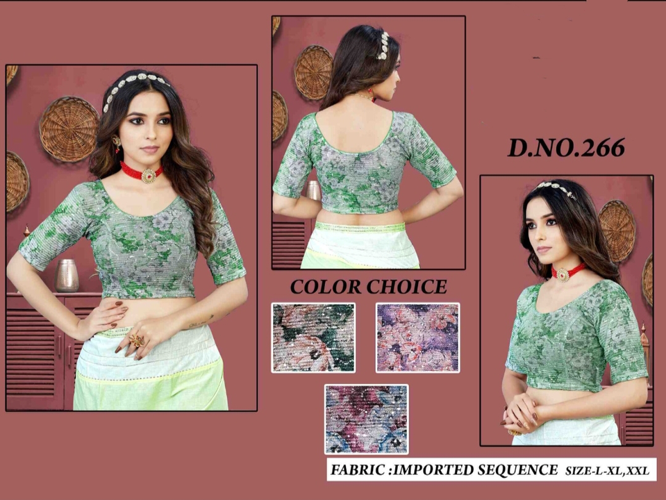 Strachable Blouses Heavy Quality Starts Frm Rs 120 uploaded by Radhika Sarees on 9/5/2023
