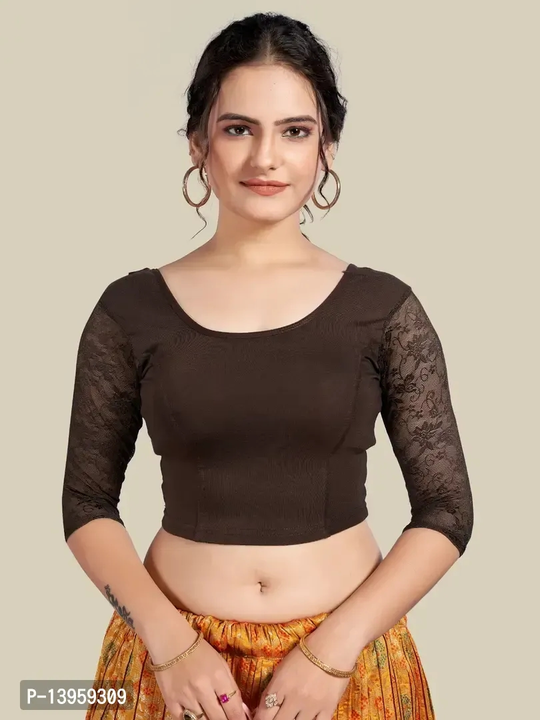 *Stylish  Lycra Embellished Stitched Blouses For Women*

 uploaded by business on 9/5/2023