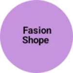 Business logo of Fasion shope