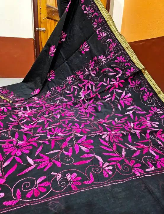 Katha stage saree  uploaded by business on 9/6/2023