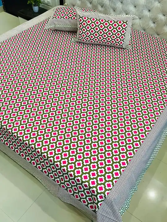 Cotton king size Bedsheet  uploaded by business on 9/6/2023