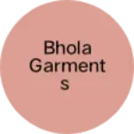 Business logo of Bhola garments
