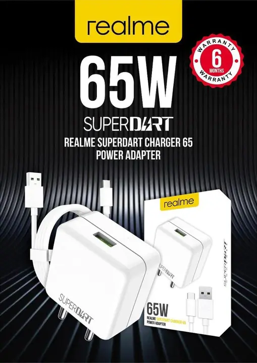 Realme 65w power adapter  uploaded by business on 9/6/2023