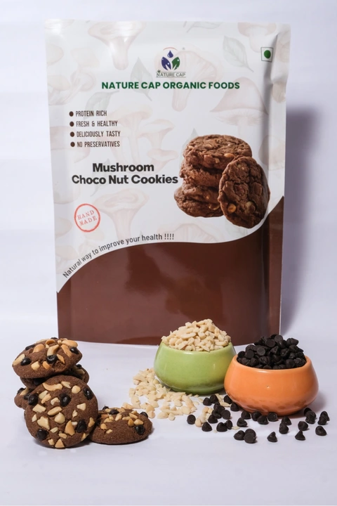 MUSHROOM CHOCONUT COOKIES  uploaded by NATURE CAP ORGANIC FOODS on 9/6/2023