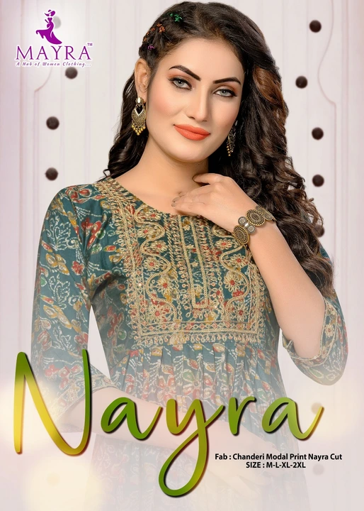 Nayra Mayra Anarkali Kurtis uploaded by Kavya style plus on 9/6/2023