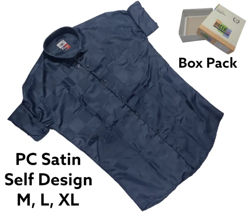 🏁🏁RACER PLUS🏁🏁(SUB BRAND OF 1KKA)
EXCLUSIVE SELF DESIGN BOX PACK SHIRTS FOR MEN uploaded by business on 9/6/2023
