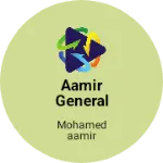 Business logo of AAMIR GENERAL STORE