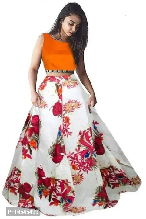 Stylish Orange Satin Silk Lehenga Choli Set For Women

 Color:  Orange

 Fabric:  Satin Silk

 Type: uploaded by business on 9/6/2023