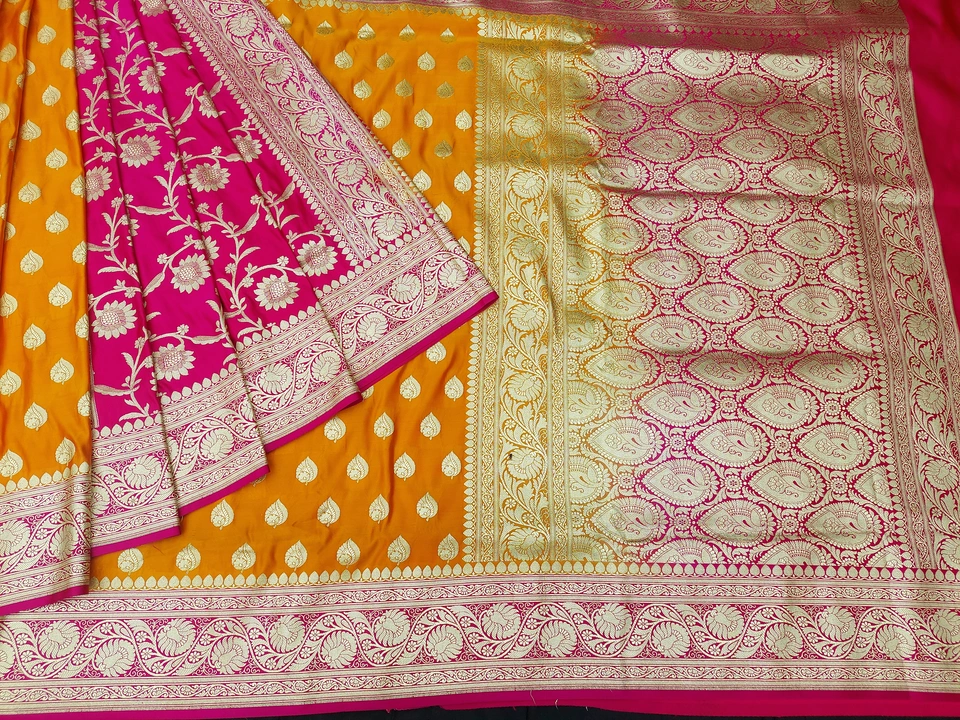 paatli banarasi silk soft saree uploaded by business on 9/6/2023