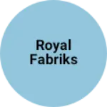 Business logo of Royal fabriks