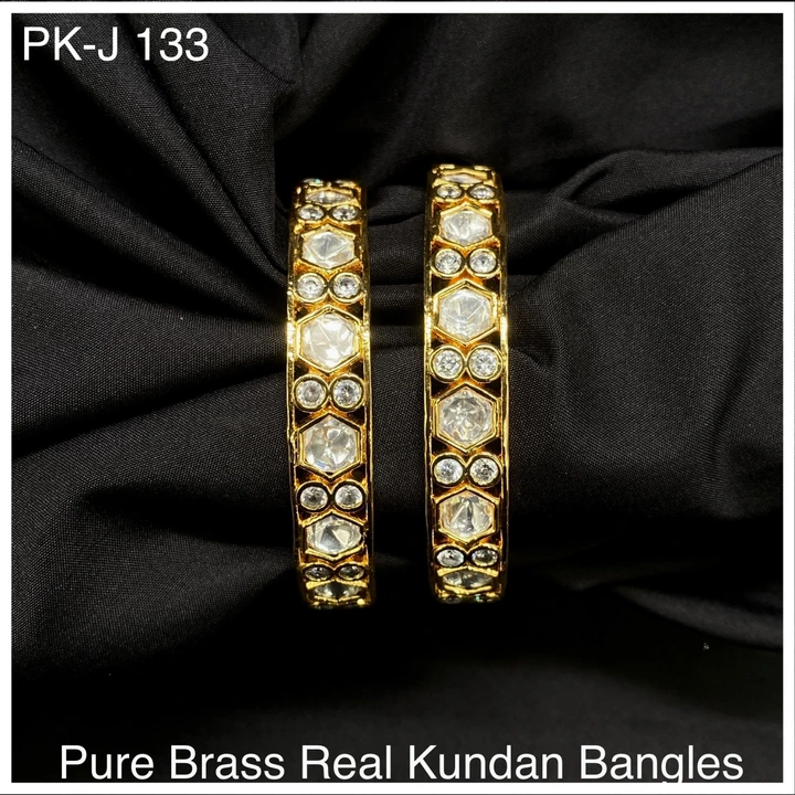 Polki bangles  uploaded by business on 9/6/2023