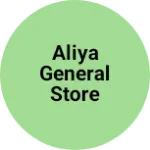 Business logo of Aliya general Store