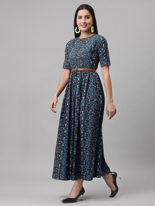 Long dress printed  uploaded by business on 9/6/2023
