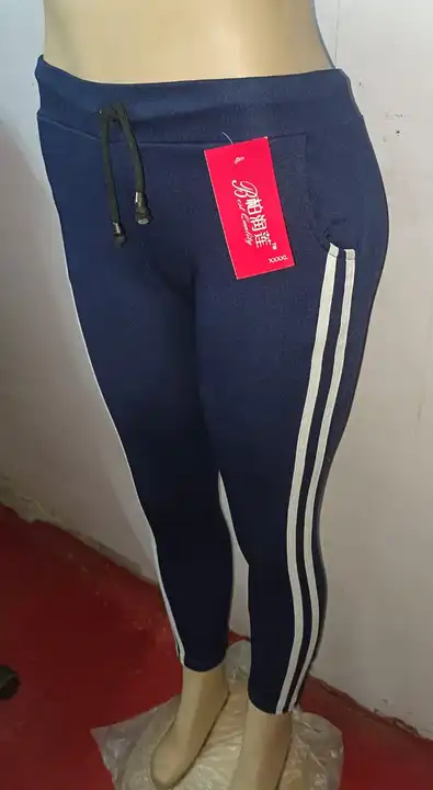 High Waist Navy Blue Ladies Tight Leggings with pocket, Skin Fit at Rs 350  in Ahmedabad