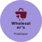 Business logo of Wholesaler’s