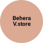 Business logo of Behera v.store