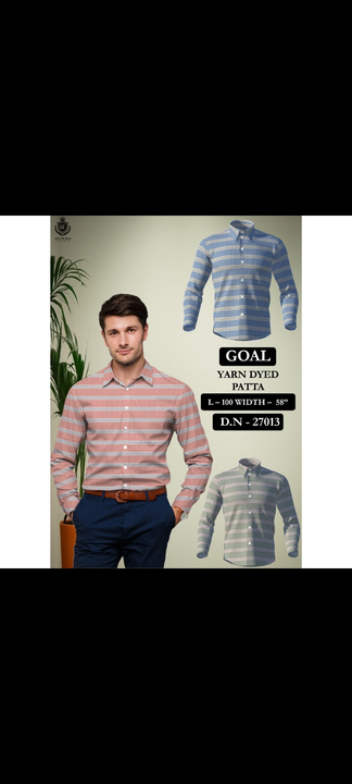 Striped casual shirt  uploaded by business on 9/6/2023