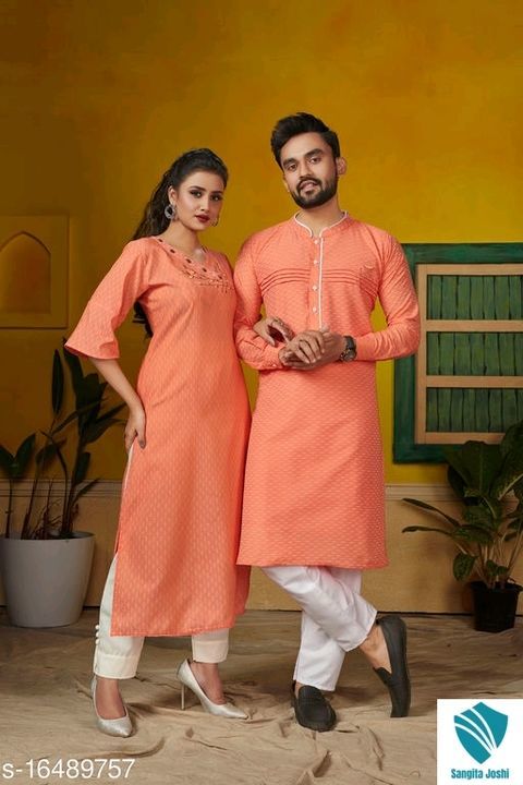 Ram Leela Couple Set uploaded by Charvi Fashionable on 3/20/2021