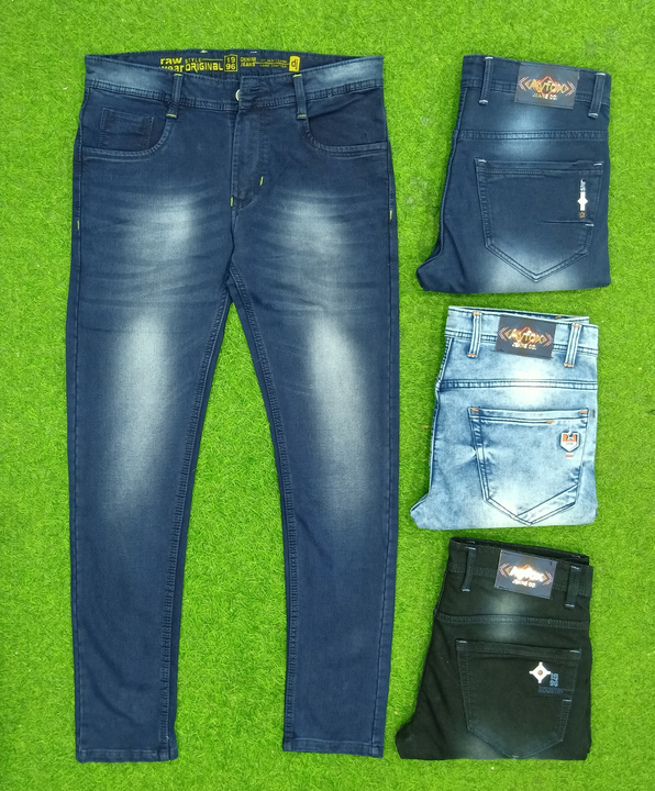 Heavy Quality Cotton Knitting Jeans for men Size 28*36 uploaded by Panzar Jeans  on 9/6/2023