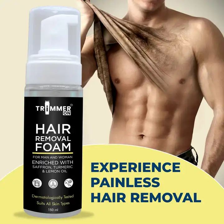 >HAIR REMOVAL FOAM FOR MEN & WOMEN | The hair removal Foam for men and women . uploaded by TRIMMERON COSMETIC  on 9/6/2023