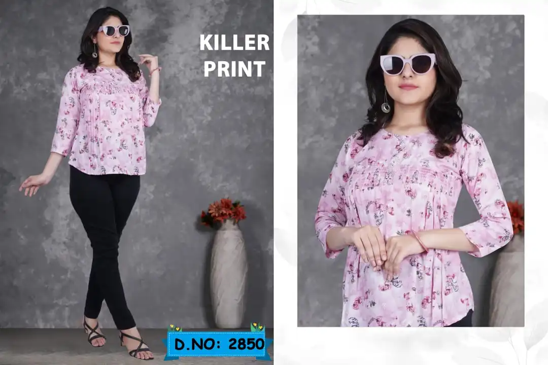 Killer Print Top  uploaded by Shazfa Fashion  on 9/6/2023