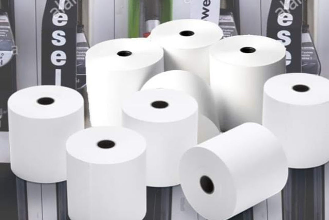 55mm * 15 mtr Thermal paper roll for Petrol pump, Credit card machine uploaded by Kanak on 7/17/2020