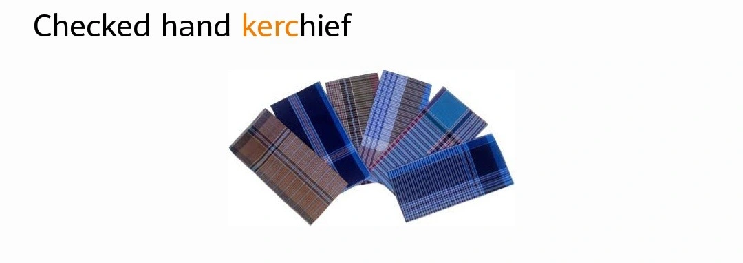 Checked Hand Kerchief (20"X20") uploaded by business on 9/7/2023