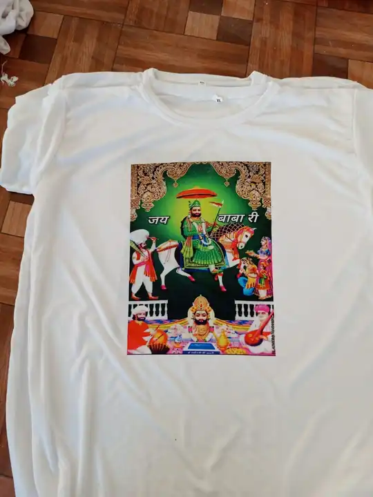 T-shirt Khatu Shayam baba & Kanha ji uploaded by R S Trader's on 9/7/2023