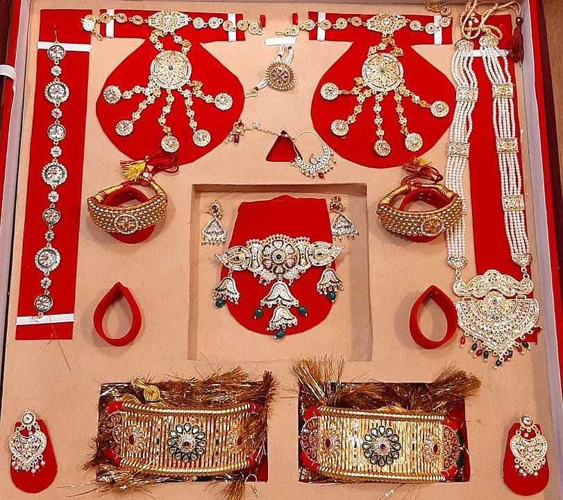 Full combo jwellery uploaded by Rajvadi paridhan on 5/16/2020