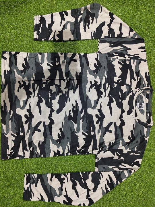 Post image Hey! Checkout my new product called
Army Print Cotton T-shirt .
