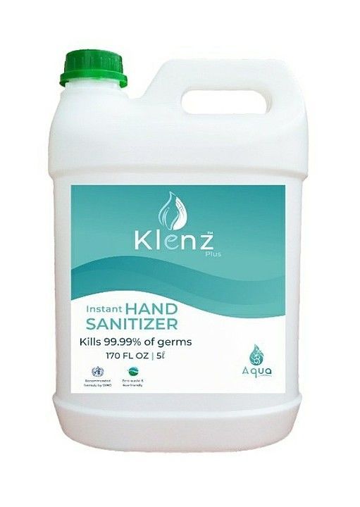 Klenz instant hand Sanitizer - Aqua uploaded by business on 7/17/2020