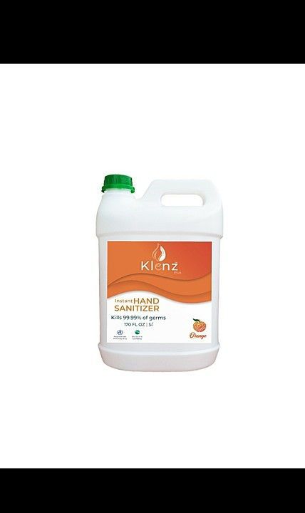 Klenz instant hand Sanitizer - Orange  uploaded by Greenmile labs private limited  on 7/17/2020