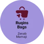 Business logo of Ruqins Bags