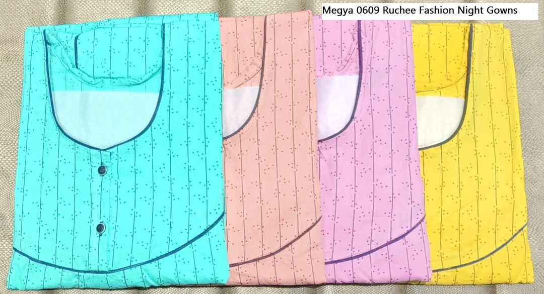 Megya 0609 Ruchee Fashion Night Gowns uploaded by Kavya style plus on 9/7/2023