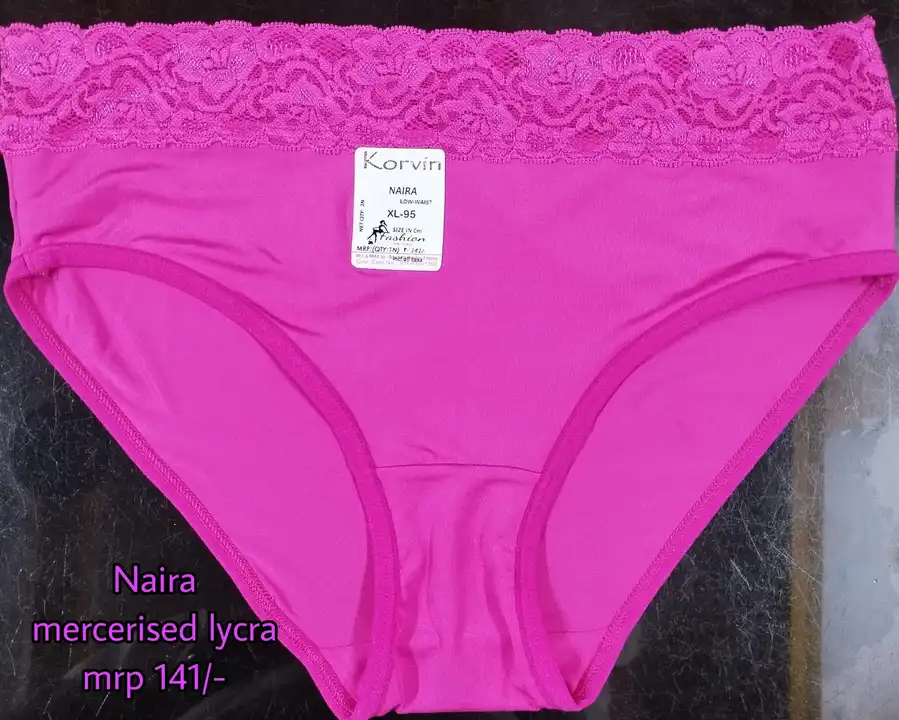 Lycra panties low waist pack of 3  uploaded by Memshab Beauty on 9/7/2023