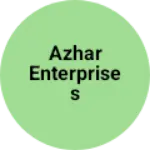 Business logo of Azhar enterprises