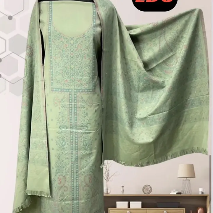 Premium quality Pashmina suits  uploaded by EDC  on 9/7/2023