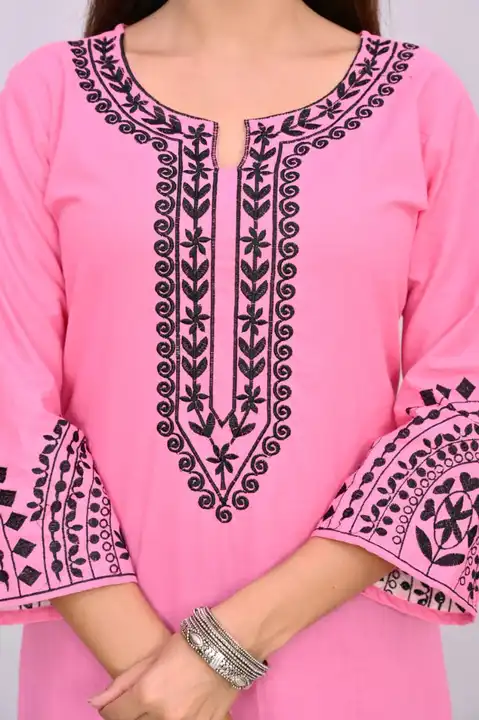 Cotton Kurti with pent and dupatta  uploaded by MRG FASHION FAB on 9/7/2023