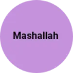 Business logo of Mashallah