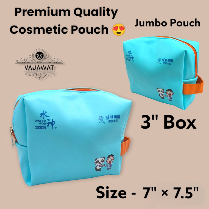 Premium Quality Jumbo Cosmetic Pouch 👝 uploaded by business on 9/7/2023