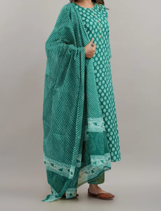 Women Kurta, Pant With Dupatta Set  uploaded by NR Creations on 9/7/2023