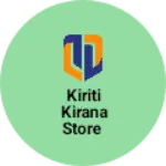 Business logo of KIRITI KIRANA STORE