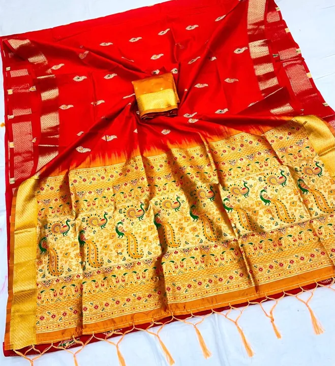 Soft silk sarees  uploaded by VARDHAK COLLECTION  on 9/7/2023