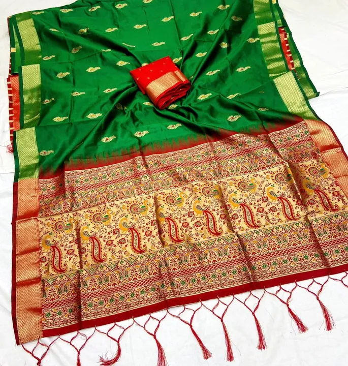 Soft silk sarees  uploaded by VARDHAK COLLECTION  on 9/7/2023