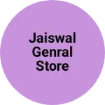 Business logo of Jaiswal genral store